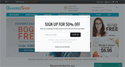 Desktop Screenshot of glassesshop.com
